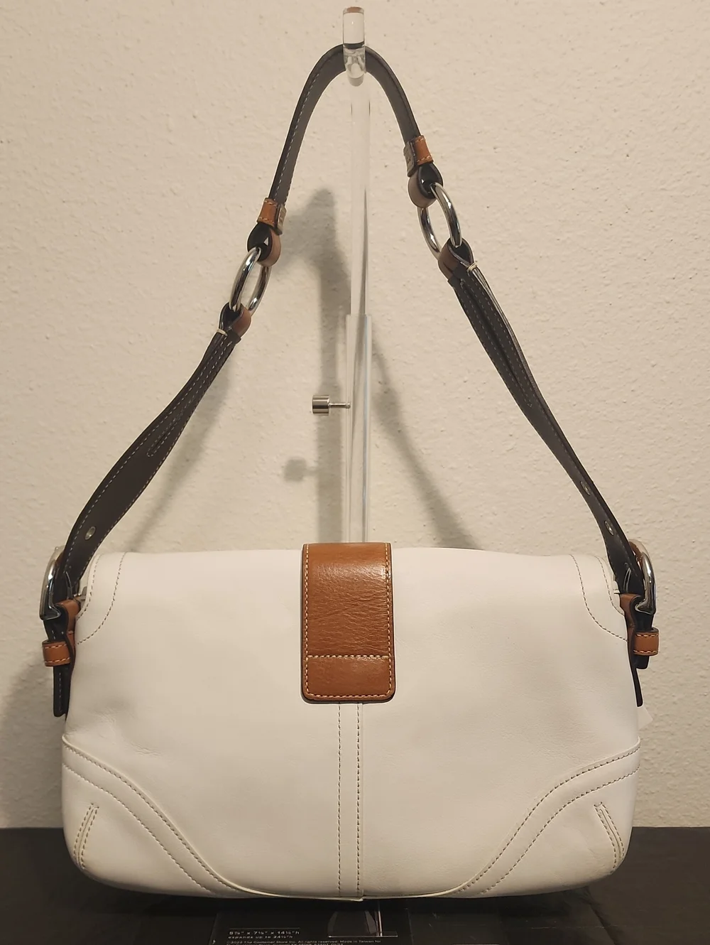 Coach Vintage Soho Leather Pocket Flap Shoulder Bag